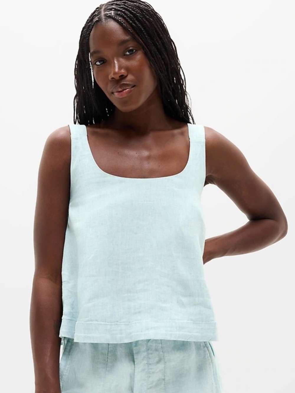 NWT Athleta Retreat Linen Tank